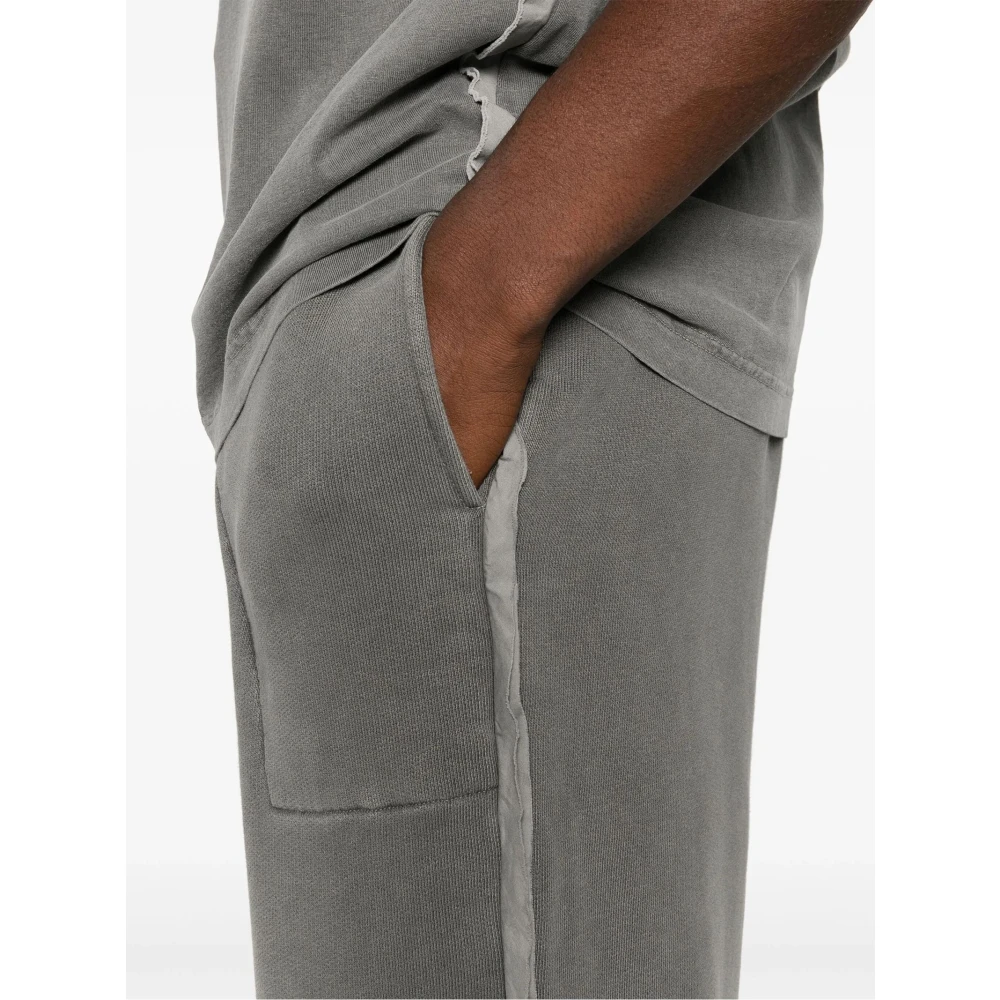 A-Cold-Wall Grijze Sportieve Geribbelde Taillebroek Gray Heren