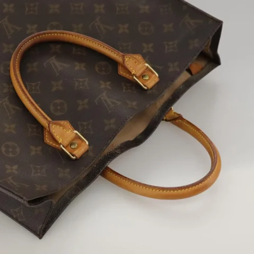 Louis Vuitton Vintage Pre-owned Canvas handbags Brown Dames