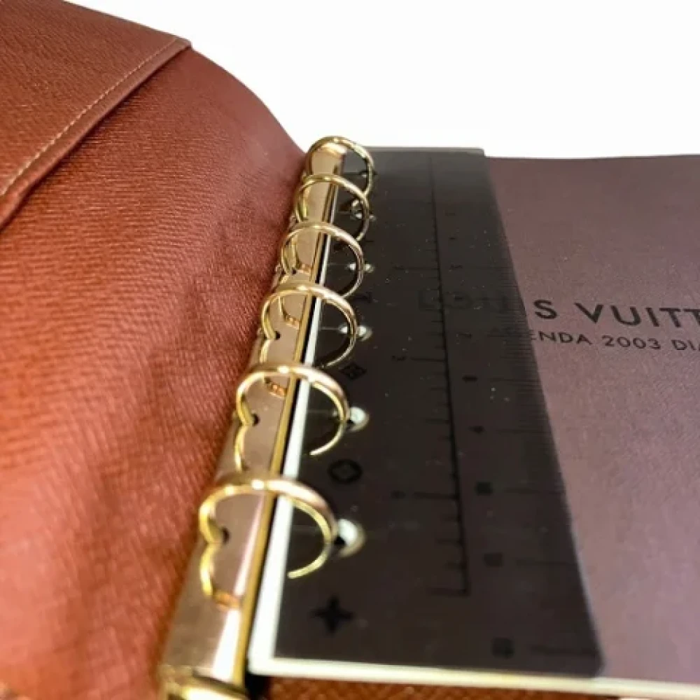 Louis Vuitton Vintage Pre-owned Canvas home-office Brown Dames
