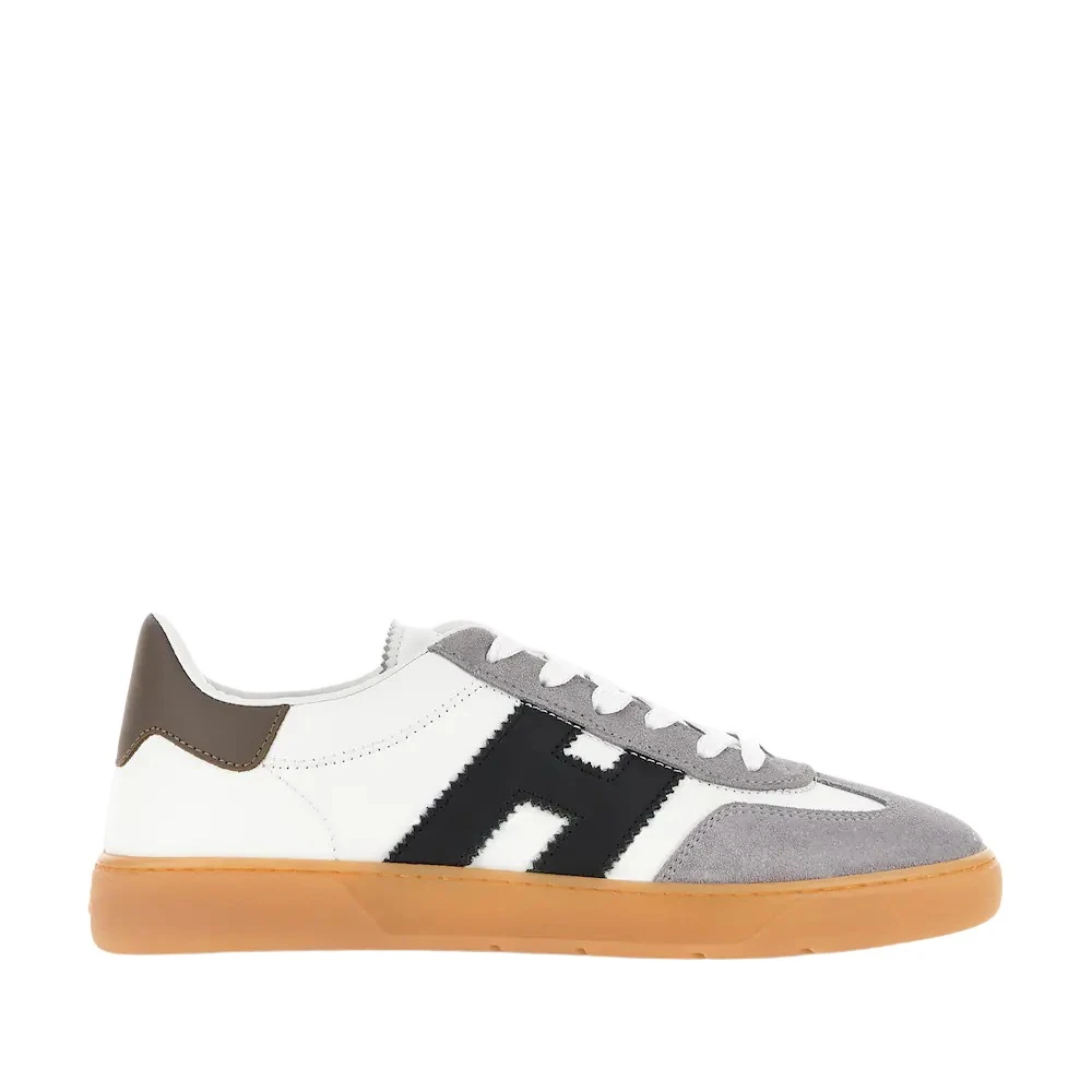 Hogan Witte Platte Schoenen Heren Schoenen