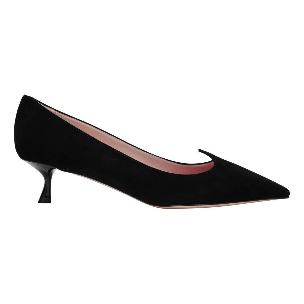 Roger Vivier Låg Klack Decollete Pumps Black, Dam