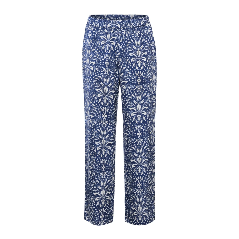 Saint Tropez Multicolor Imenasz Trousers - Female - Straight Trousers - Xs - Trousers