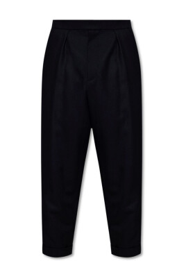 pantalon-en-coton-noir-a-rayures-laterales