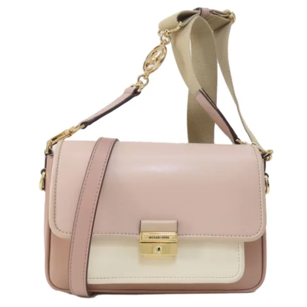 Michael Kors Pre-owned Leather shoulder-bags Pink Dames