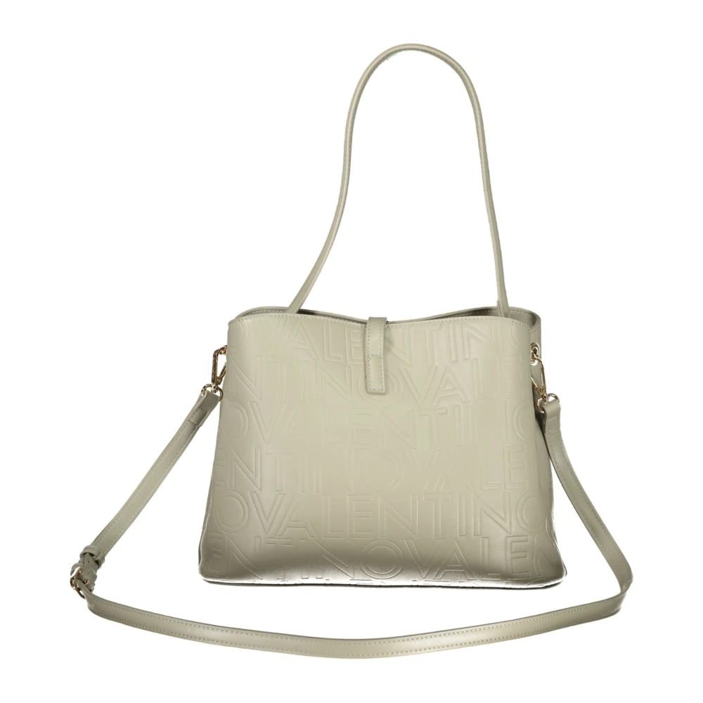 Valentino by Mario Valentino Grijze Schoudertas met Afneembare Band Gray Dames