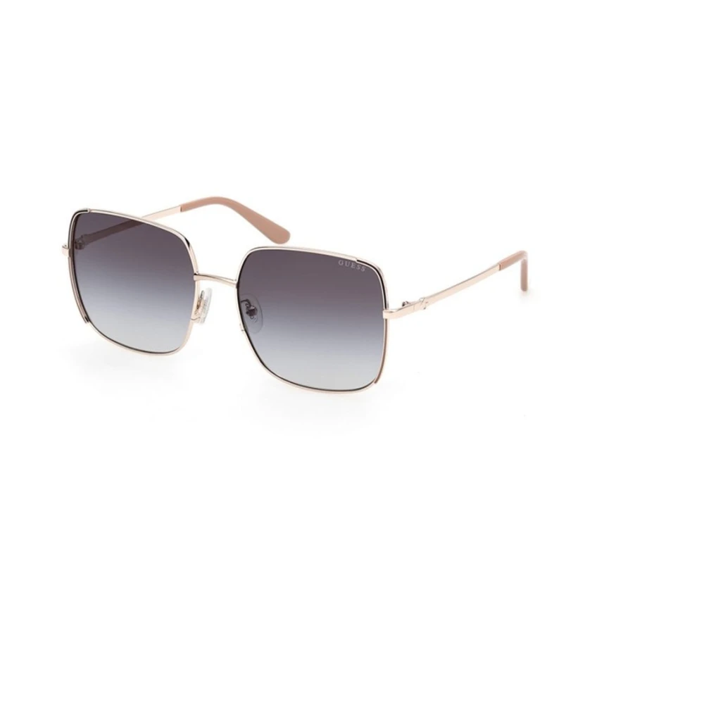 Guess Women's Yellow Sunglasses, 58 Mm, Oversized Square Metal Sunglasses