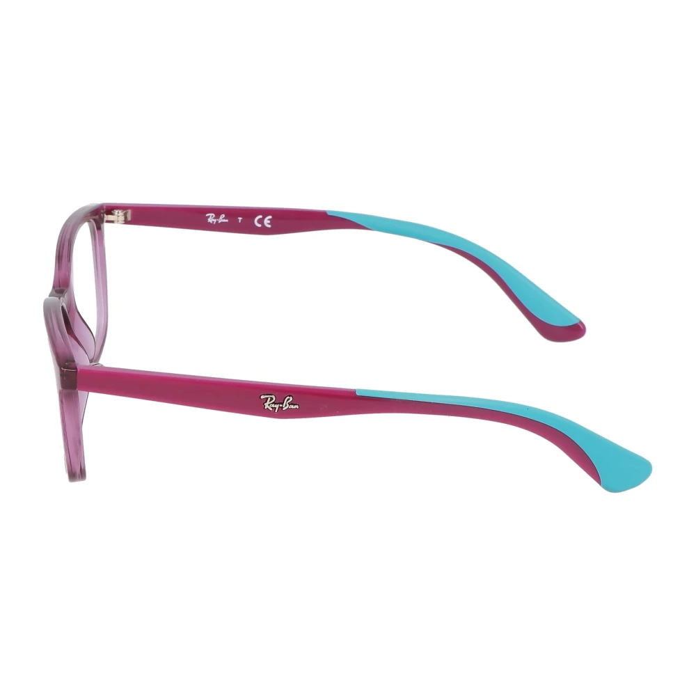 Ray-Ban Vierkante Brilmonturen Red Unisex