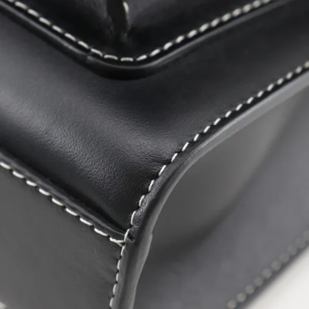 Burberry Vintage Pre-owned Fabric handbags Black Dames