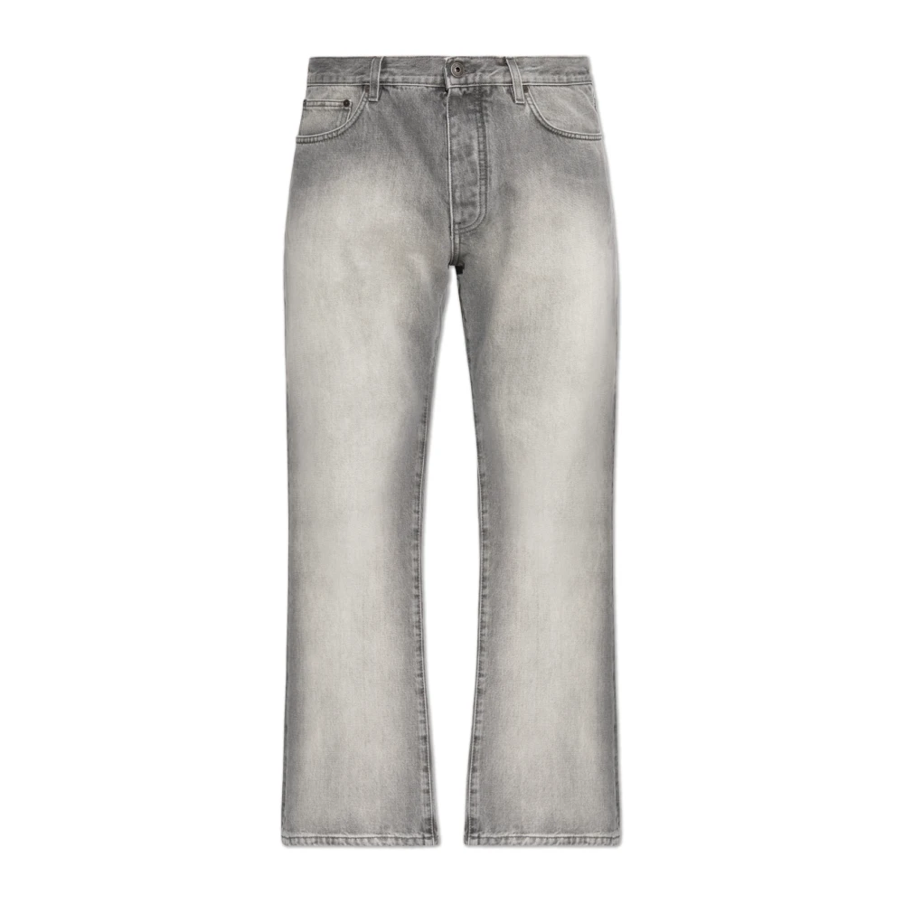 Off White Uomo Grigio - Jeans Straight-Leg - Jeans - W32