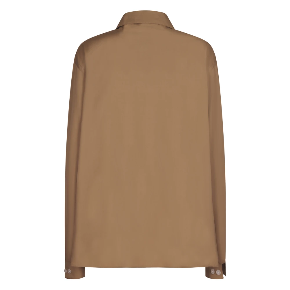 Marni Stijlvolle Overhemden Collectie Brown Heren