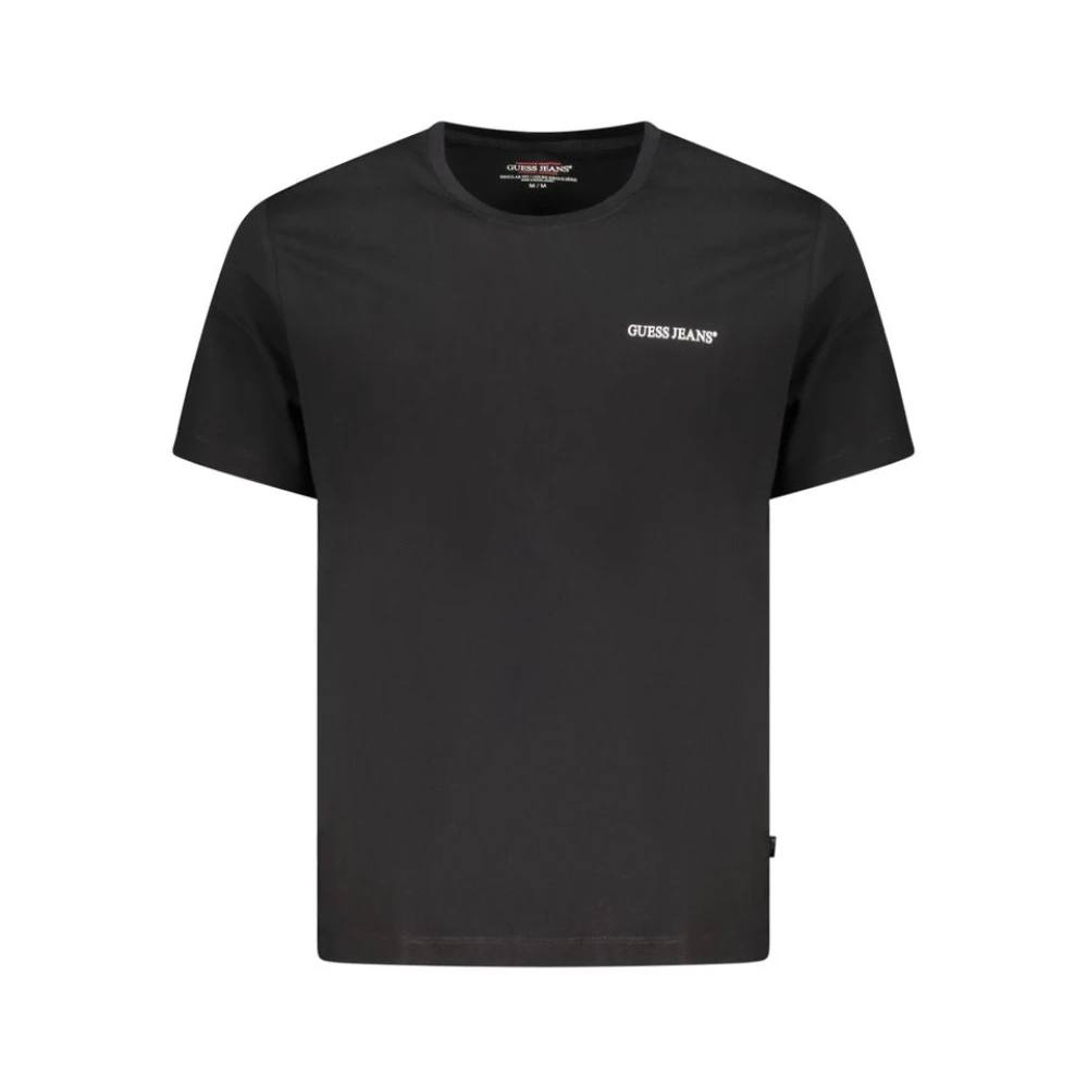 Guess Black Cotton Men T-Shirt Classic Style - Male - T-Shirts - Black - Xs - Tops