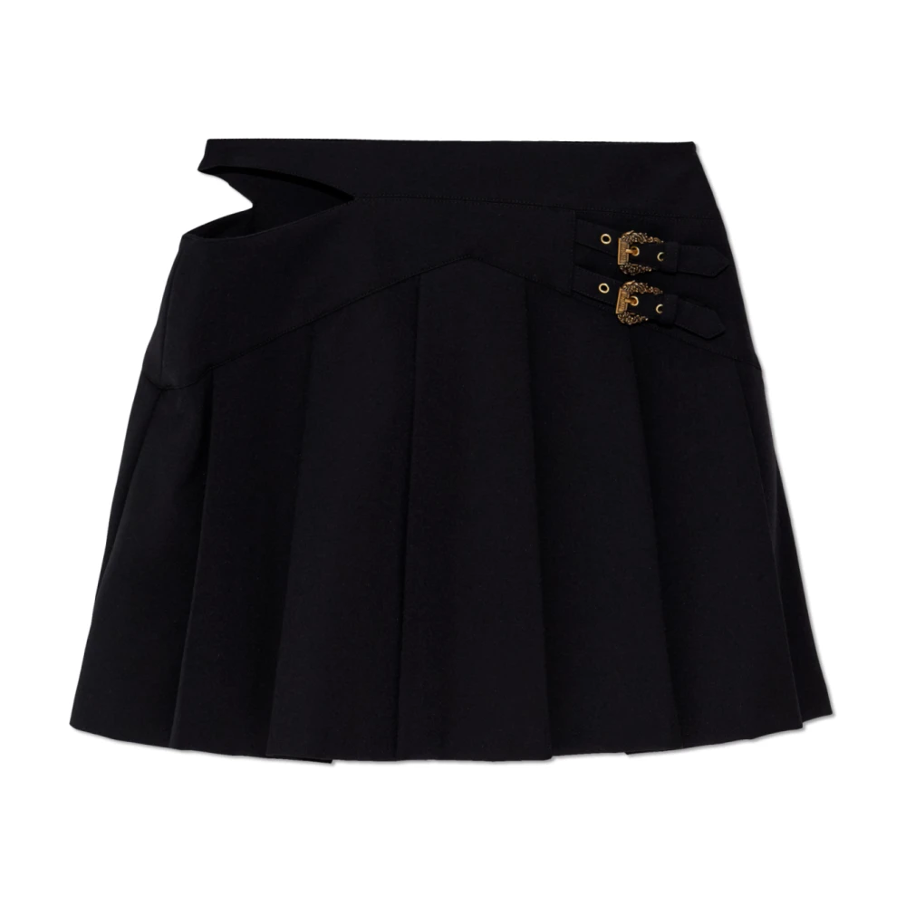 Versace Jeans Couture Donna Nero Gonna - Immagine 2