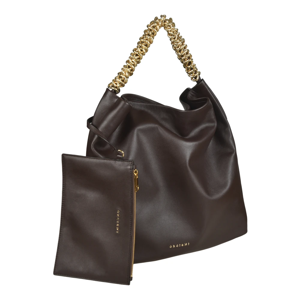 Orciani Stijlvolle Tassen Collectie Brown Dames