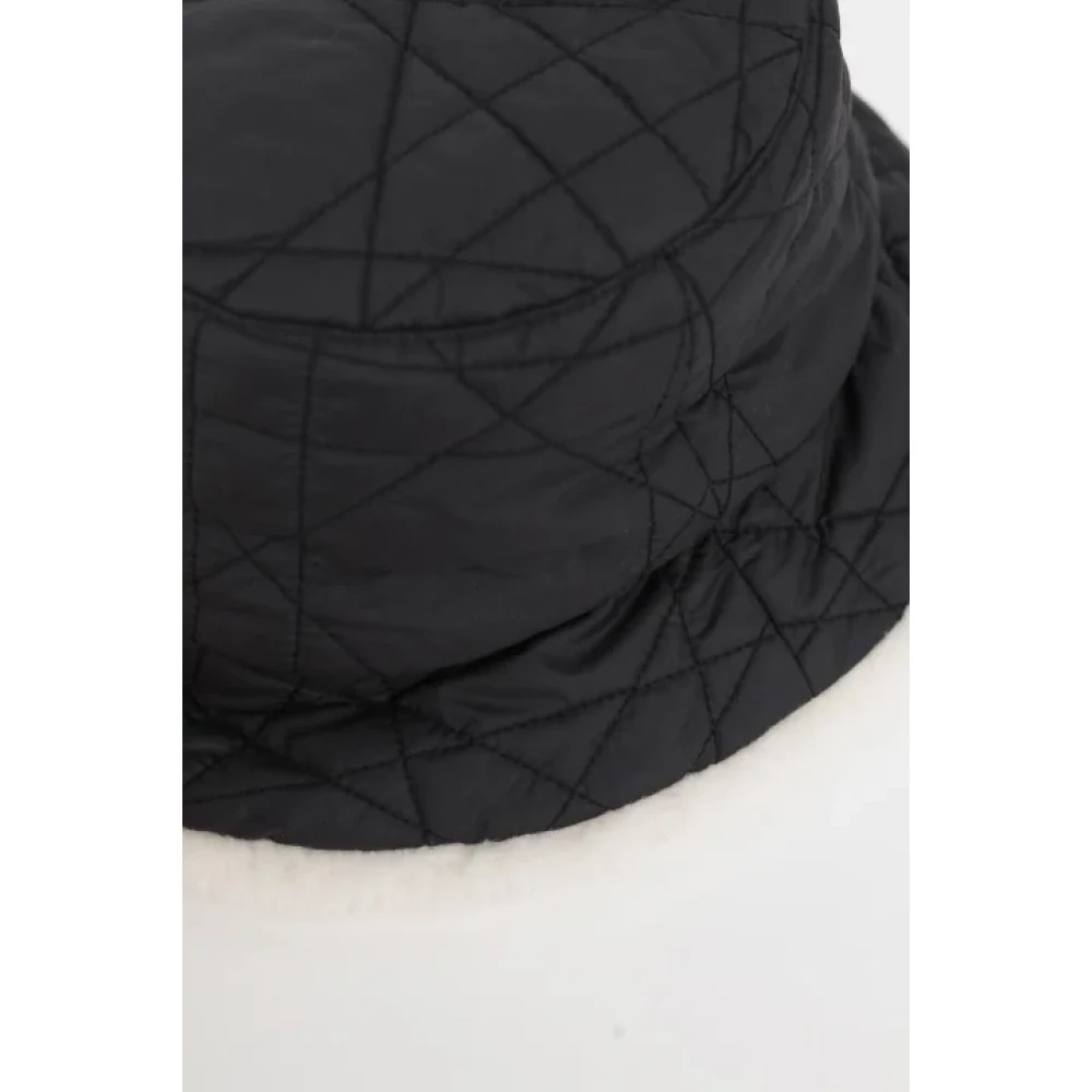 Dior Vintage Pre-owned Polyester hats Black Dames