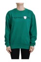 pull-vert-imprime-a-manches-longues