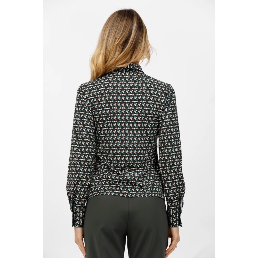 Caliban Strijkvrij Overhemd Multicolor Dames