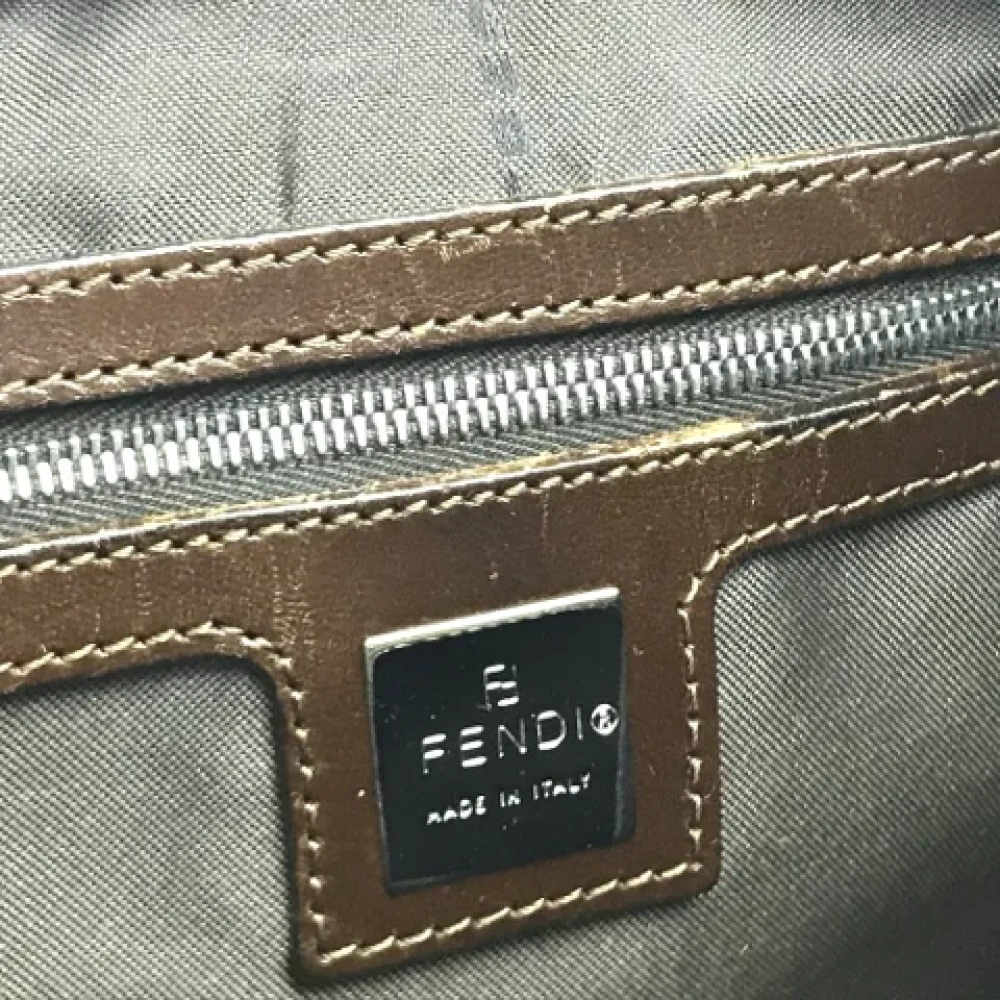 Fendi Vintage Pre-owned Fabric fendi-bags Brown Dames