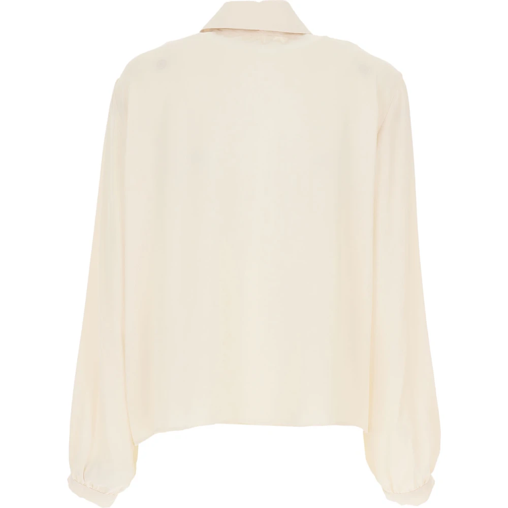 Liviana Conti Overhemden Crème Beige Dames