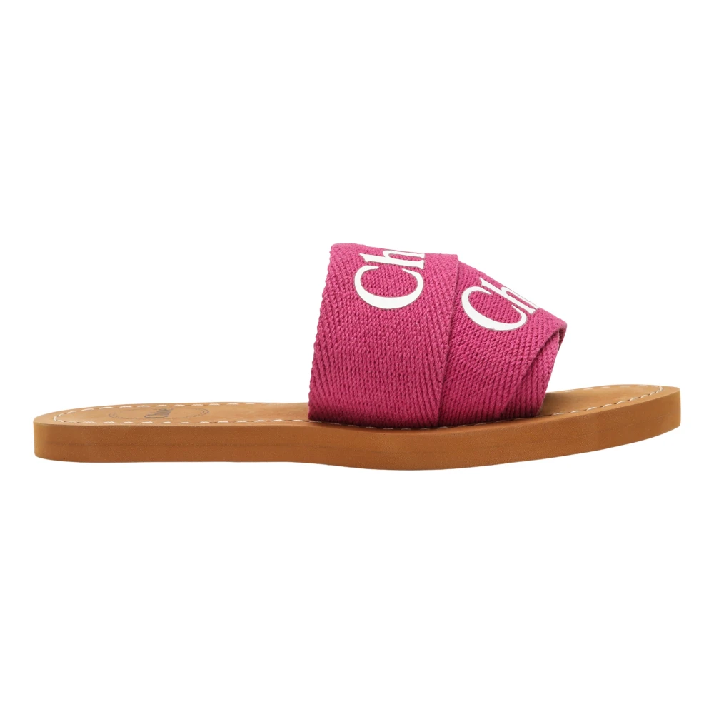 Chloé Stiliga Flip-Flop Sandaler Pink, Flicka