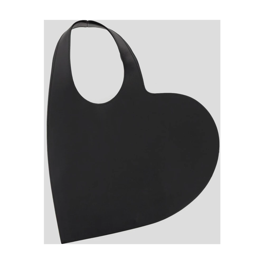 Coperni Zwarte Hart Logo Tote Tas Black Dames