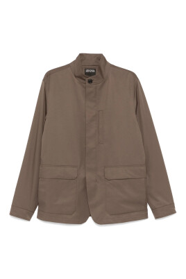 polyester-field-jacket-with-button-closure