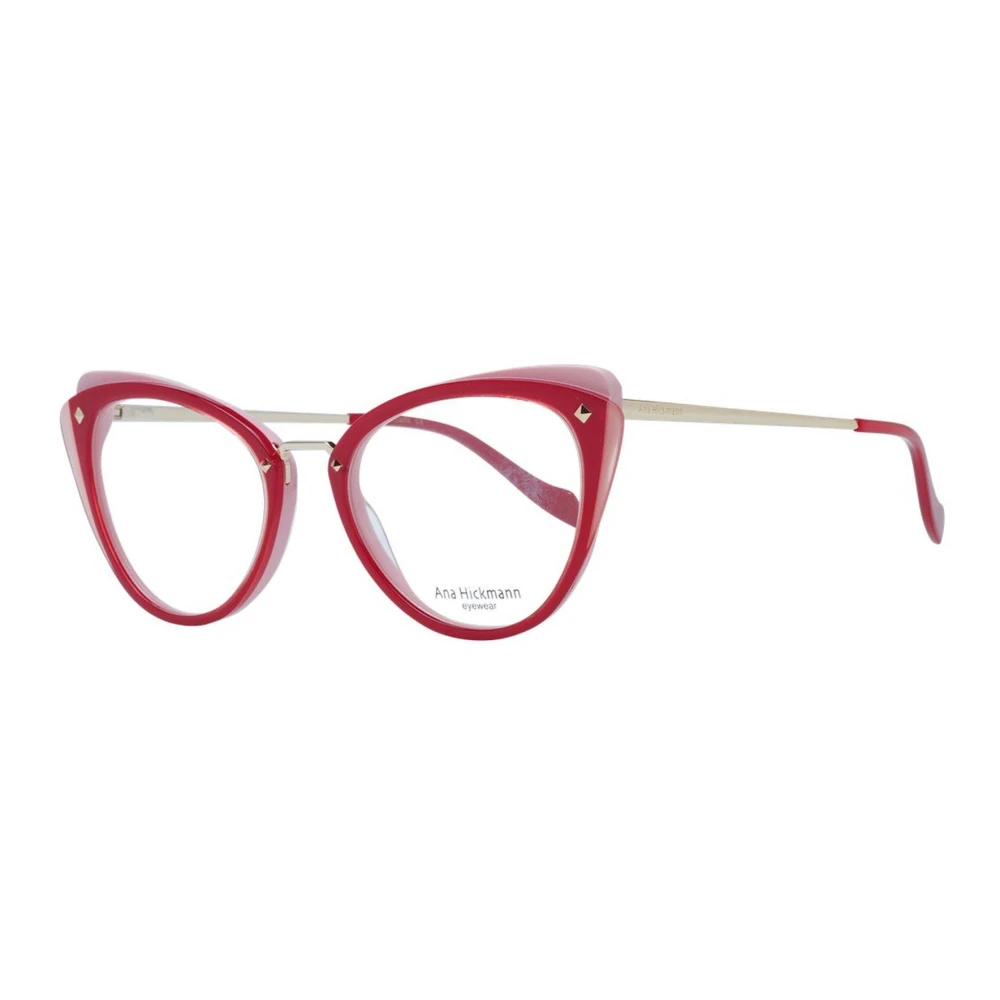 Ana Hickmann Rode Butterfly Acetaat Optische Frames Red Dames