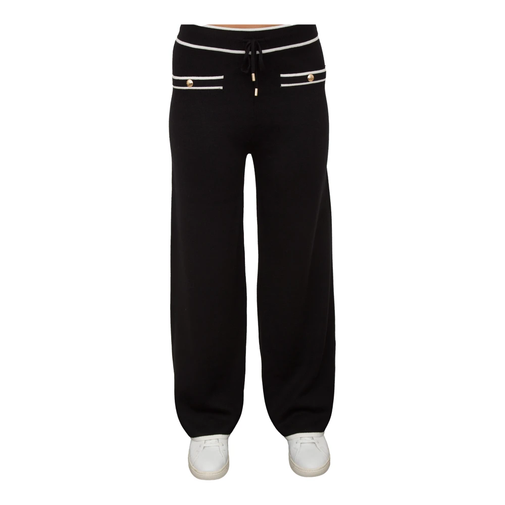Liu Jo Zwarte broek voor stijlvolle outfits Black Dames