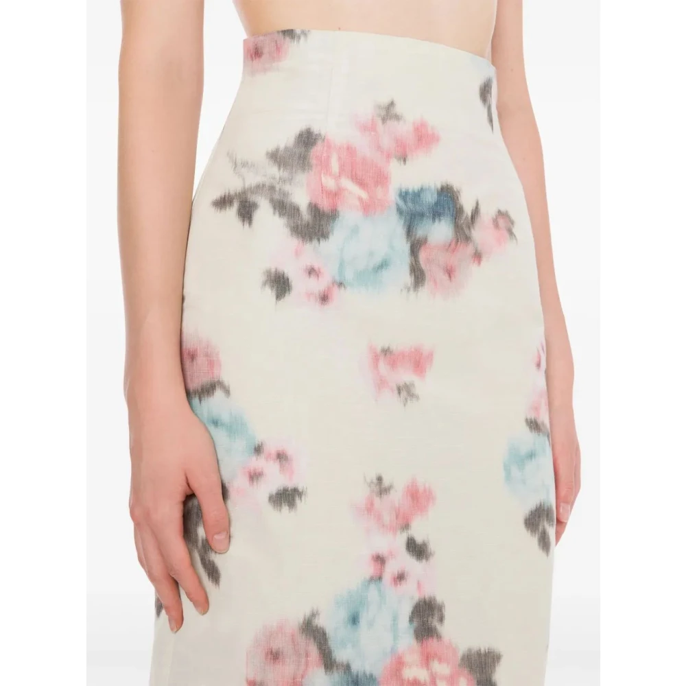 Philosophy di Lorenzo Serafini Bloemenprint Mini Rok Multicolor Dames