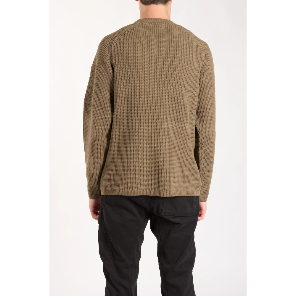 C.P. Company Gebreide Trui met Zak Green Heren