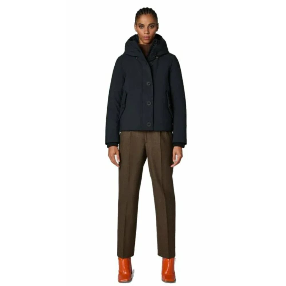 Save The Duck Gewatteerde Dames Parka Shanon Blue Dames