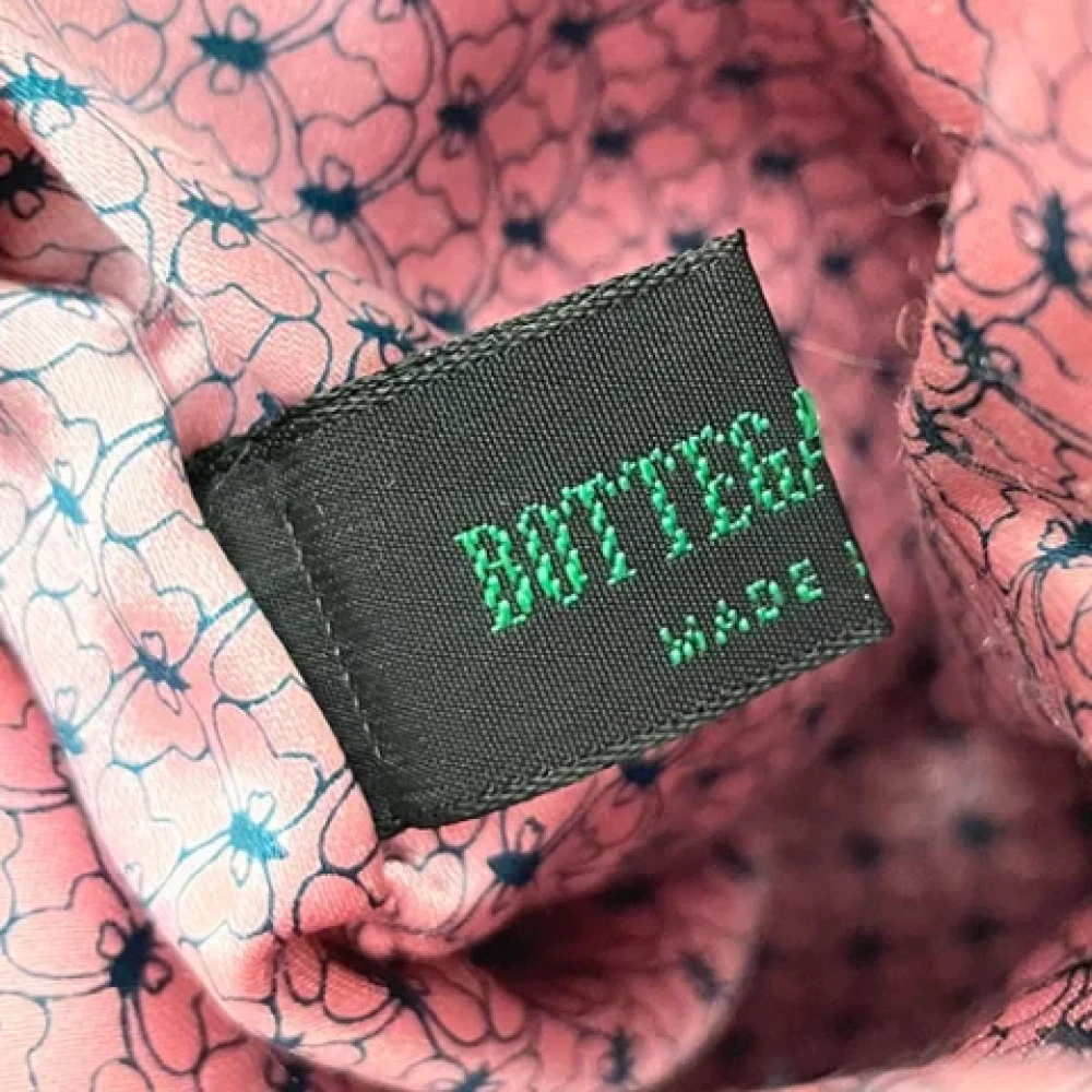 Bottega Veneta Vintage Pre-owned Fabric pouches Blue Dames