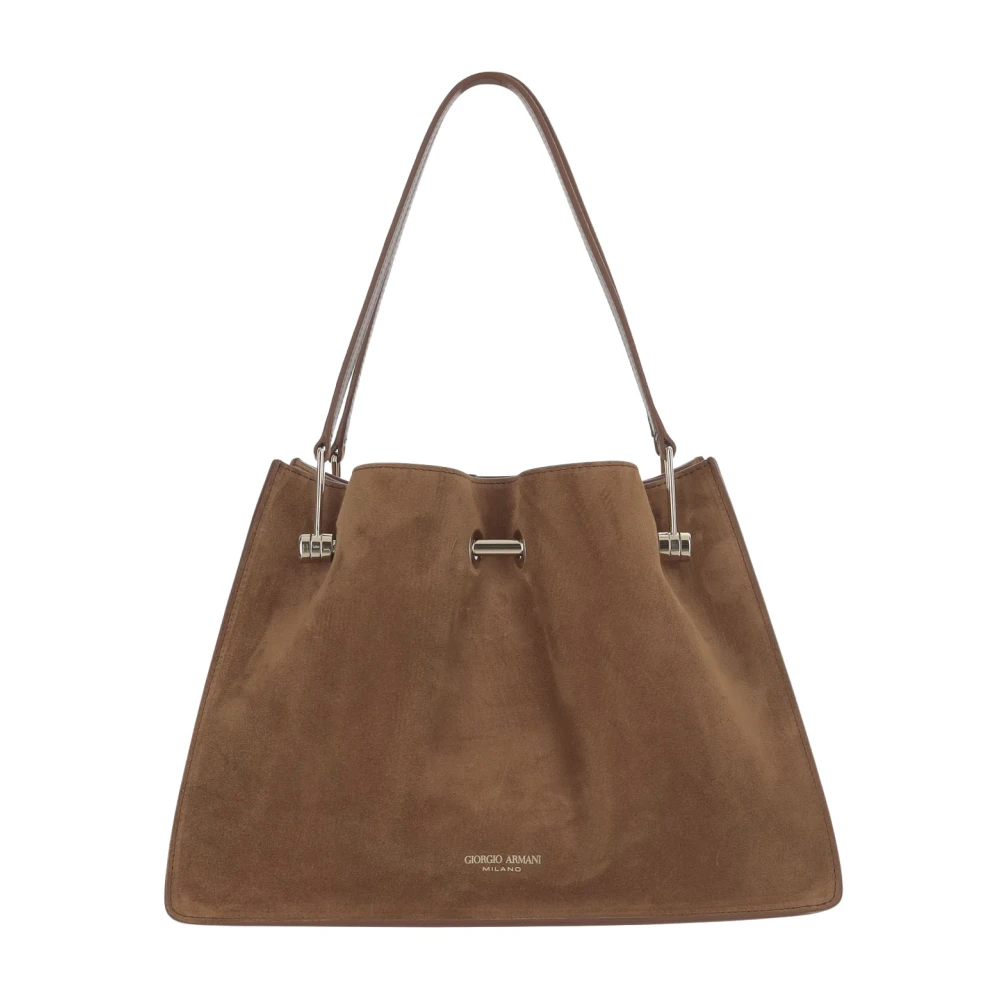 Giorgio Armani Stijlvolle tassen voor elke gelegenheid Brown Dames