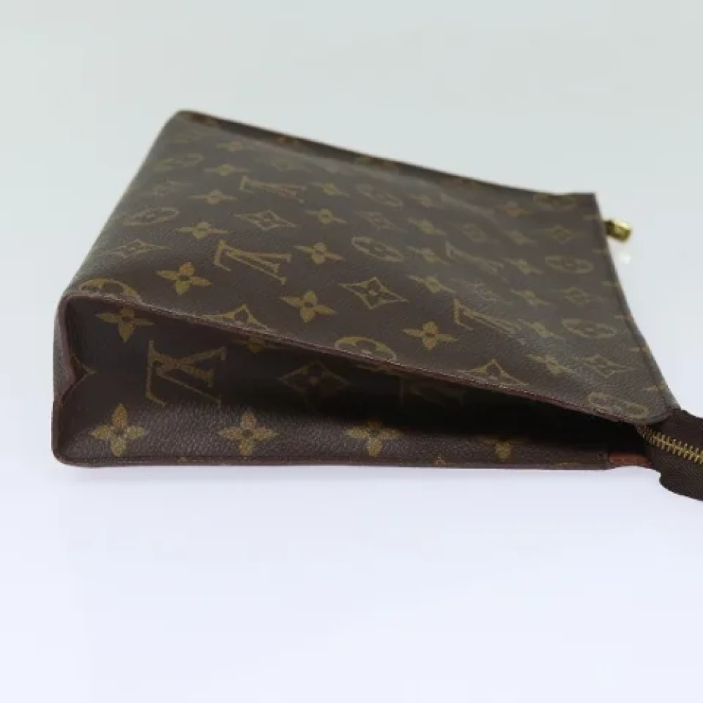 Louis Vuitton Vintage Pre-owned Canvas pouches Brown Dames