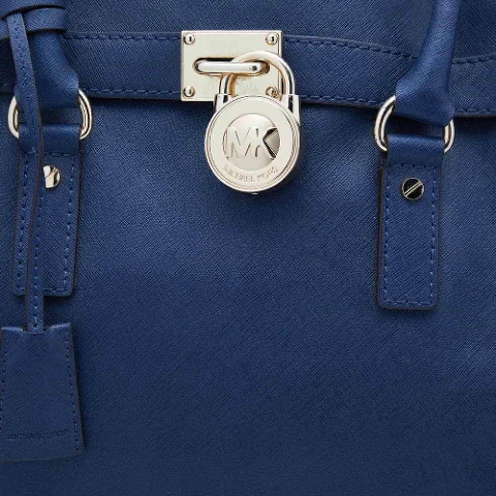 Michael Kors Pre-owned Leather totes Blue Dames