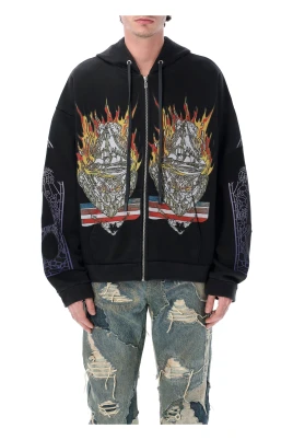 Engulfed Memories Zip Up