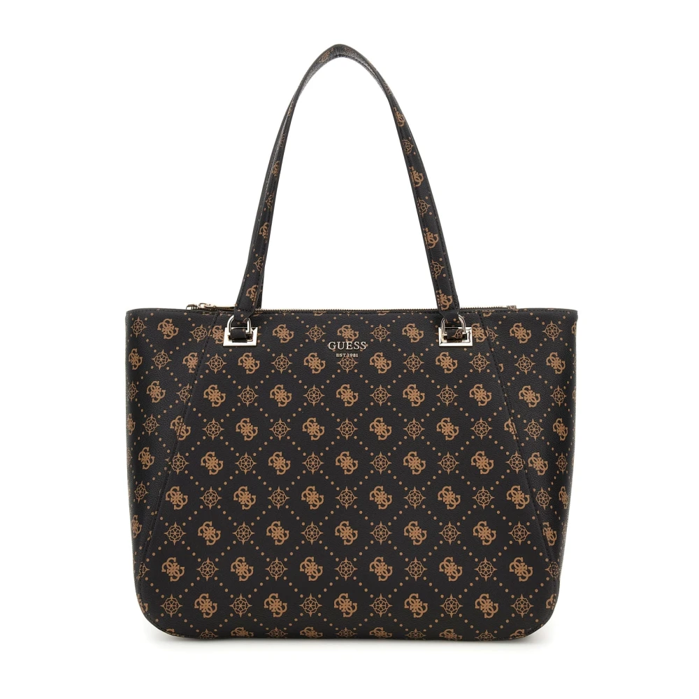 Guess Donna Marrone Borse, Taglia Unica, New,