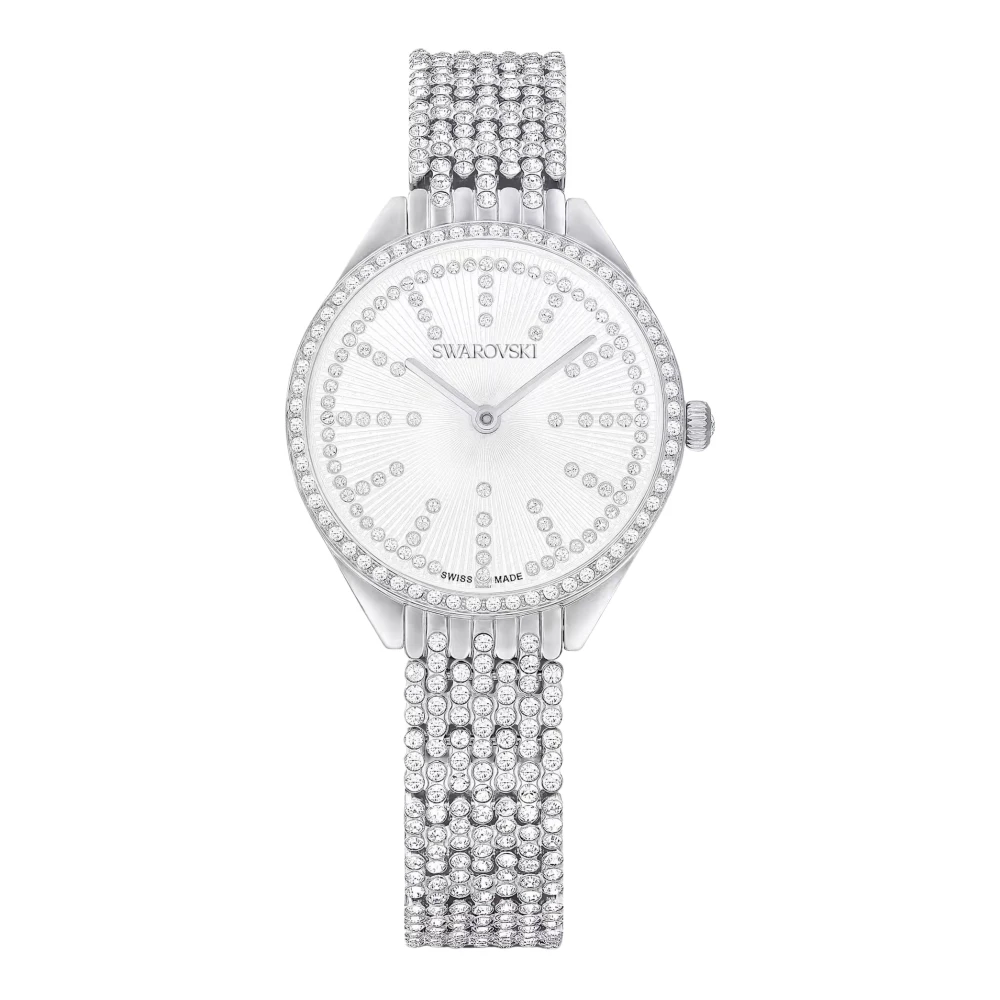 House of Watches - Swarovski Attract White Crystal Bracelet Watch 5742479 - Image 3