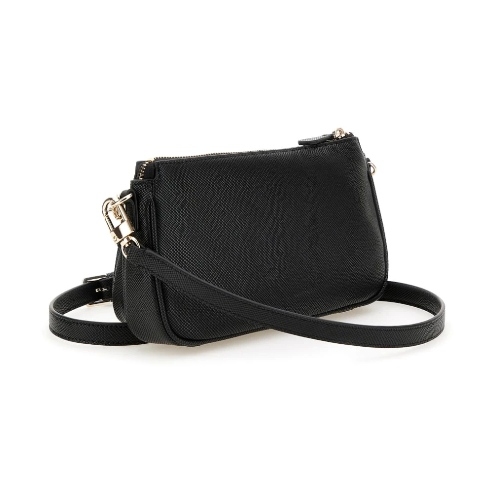 Guess Stijlvolle Crossbody Handtas Black Dames