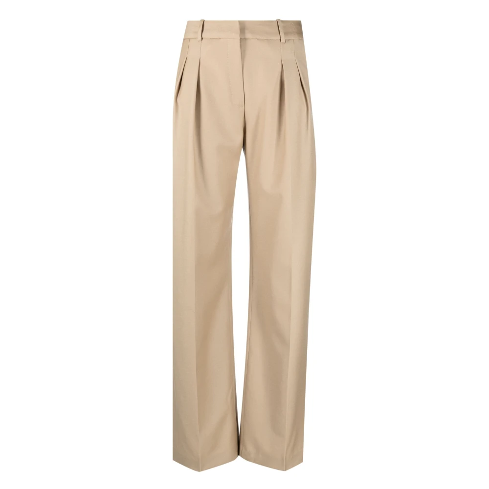 Trousers > Straight Trousers - - Loulou Studio - Modalova