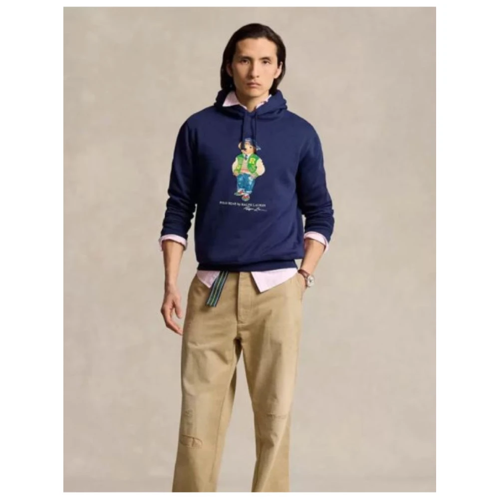 Polo Ralph Lauren Teddybeer hoodie Blue Heren