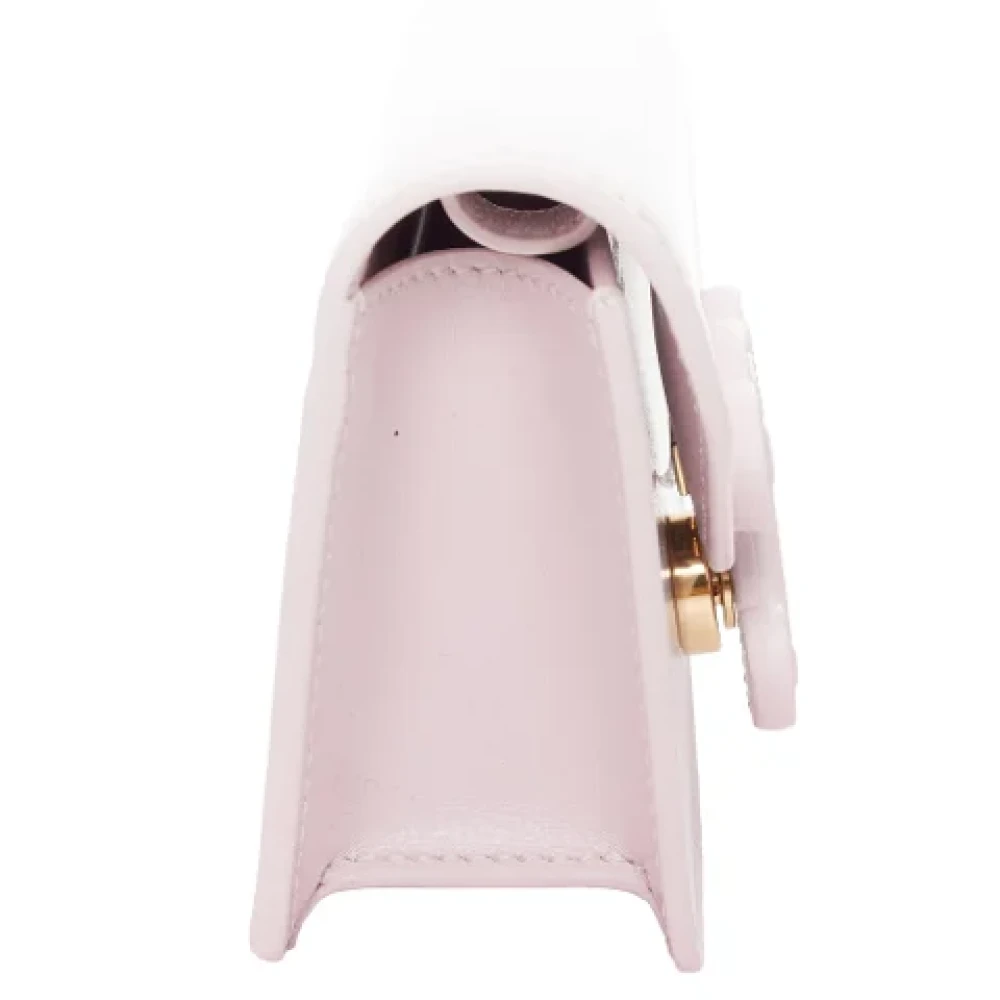 Celine Leather -bags Purple Dames