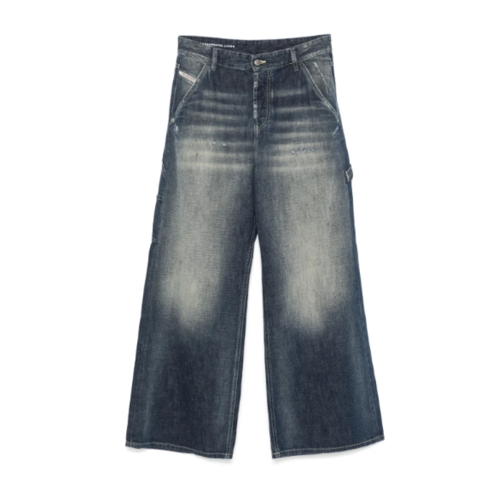 Diesel Stijlvolle Denim Jeans Blue Dames