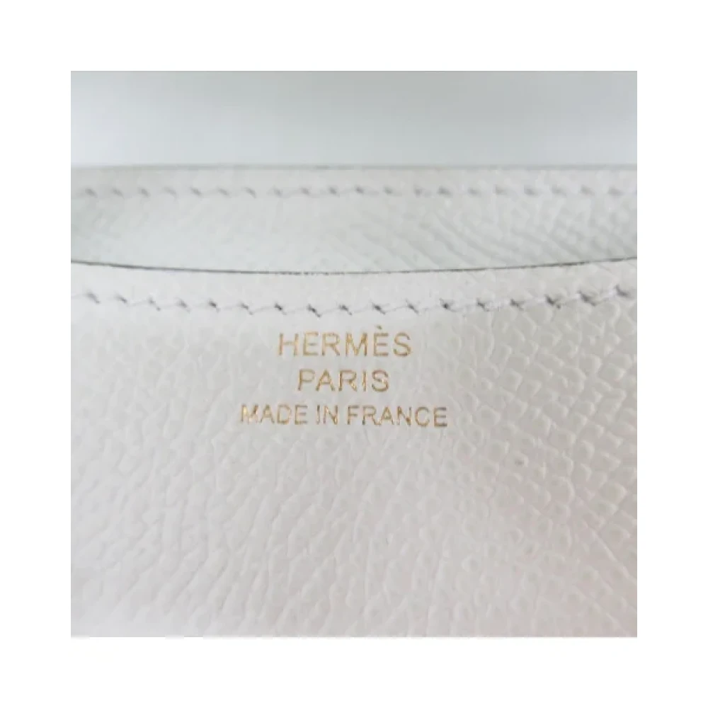 Hermès Vintage Pre-owned Leather hermes-bags Green Dames