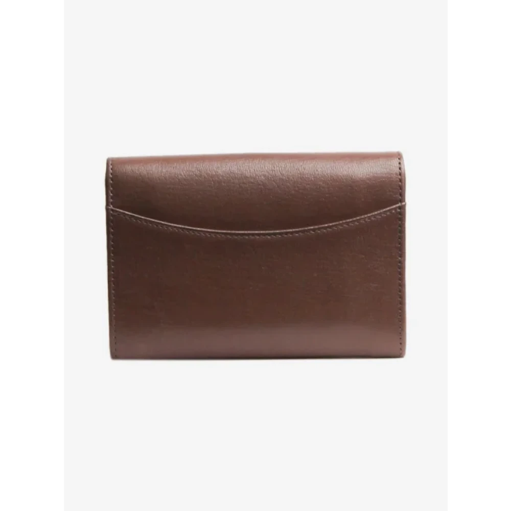 Mulberry Pre-owned Leather wallets Brown Dames