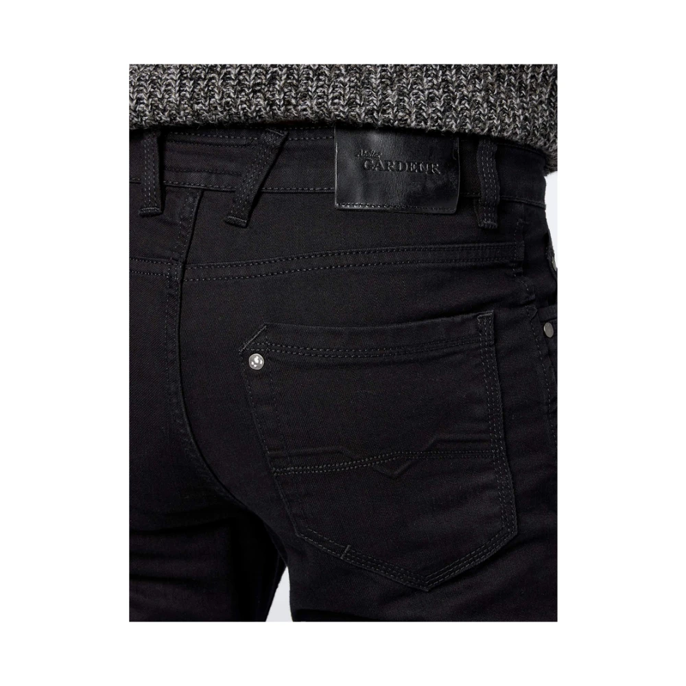 Gardeur Moderne Fit Broeken & Shorts Black Heren