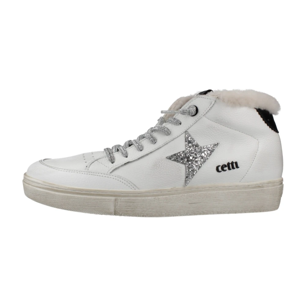 Cetti C1333 SRA High Sneaker Dames Schoenen Wit