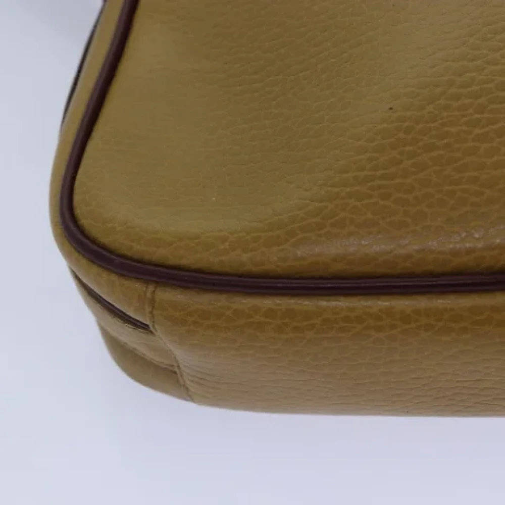 Cartier Vintage Pre-owned Leather shoulder-bags Beige Dames