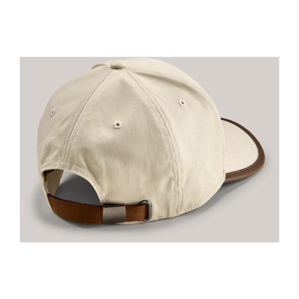 Joop! Bruine baseballpet met stijlvol ontwerp Beige Unisex