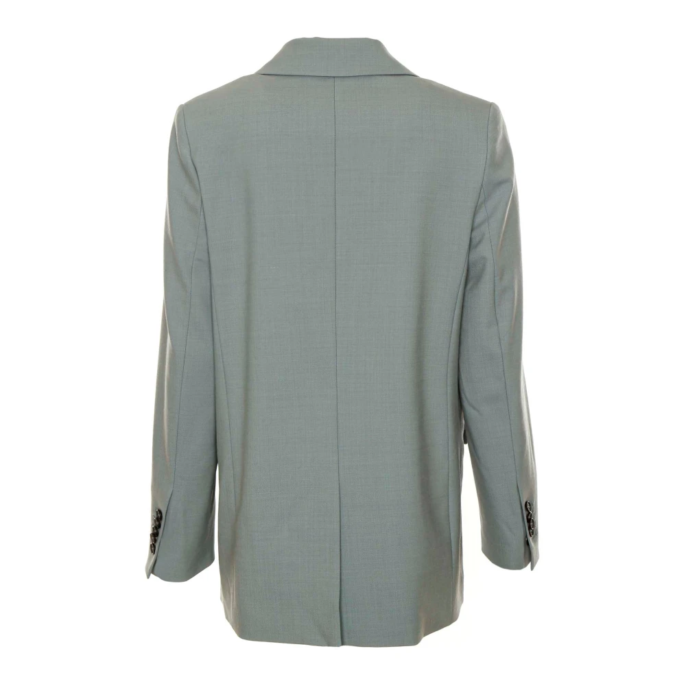 drykorn Linnenmix Oversized Blazer Green Heren