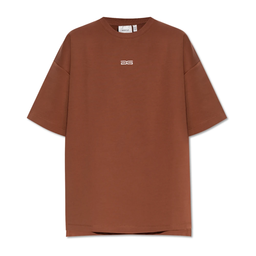 Gestuz - Tops > T-Shirts - Brown - Gestuz - Modalova